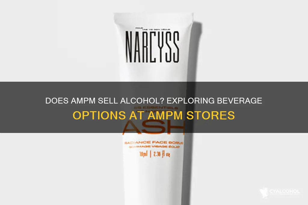 does ampm have alcohol