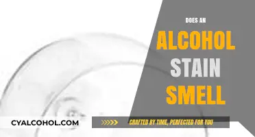 Unveiling the Truth: Does an Alcohol Stain Really Have a Distinct Smell?