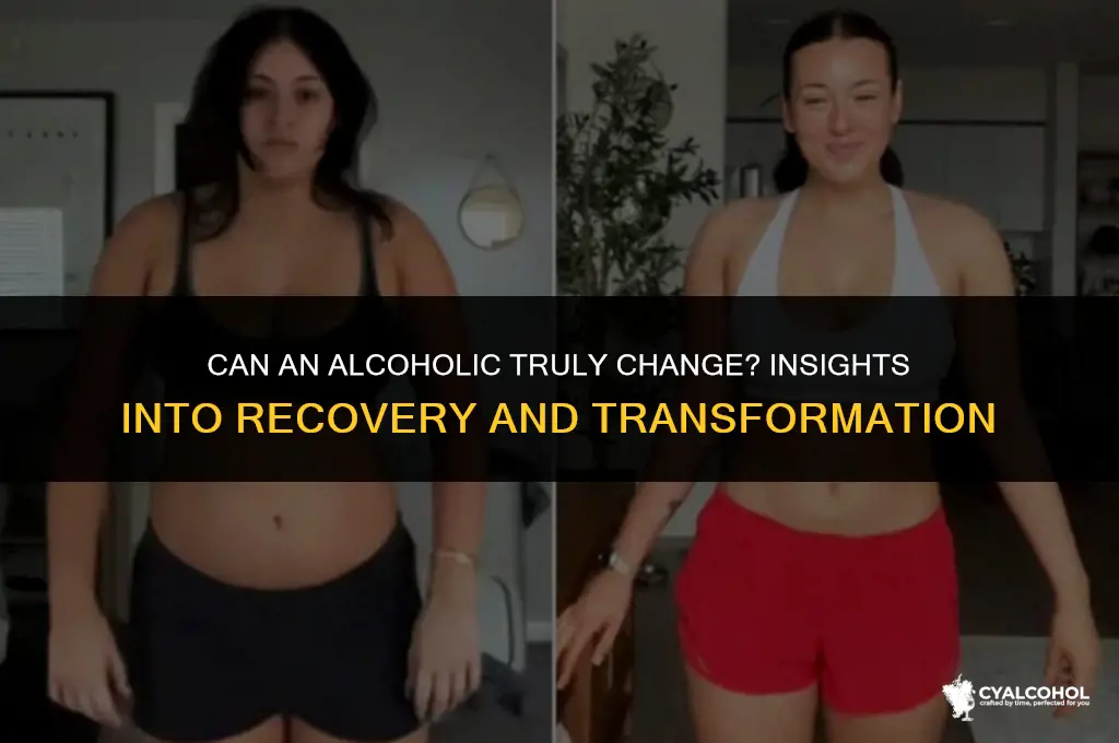 does an alcoholic ever change