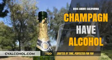 Does André California Champagne Contain Alcohol? Unveiling the Truth