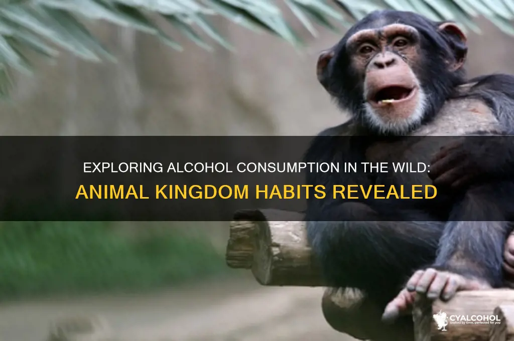 does animal kingdom have alcohol