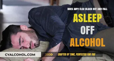 Blacking Out and Falling Asleep: Alcohol's Dark Side