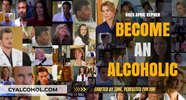 April Kepner's Struggles: Does She Turn to Alcoholism?