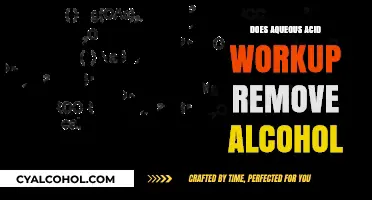 Aqueous Acid Workup: Effective Alcohol Removal in Organic Synthesis?