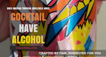 Arizona Tropical Chillzicle Juice Cocktail: Alcohol Content Explained
