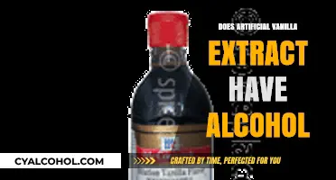 Artificial Vanilla Extract: Alcohol Content and Its Impact Explained
