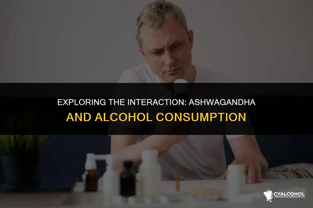 does ashwagandha interfere with alcohol