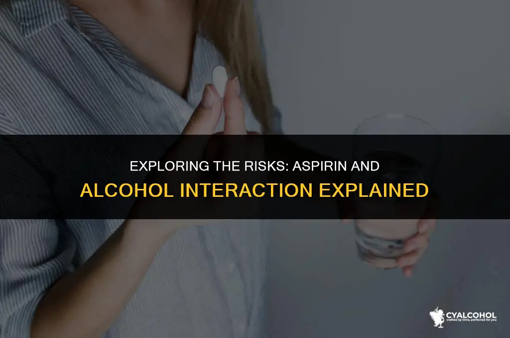does aspirin interact with alcohol