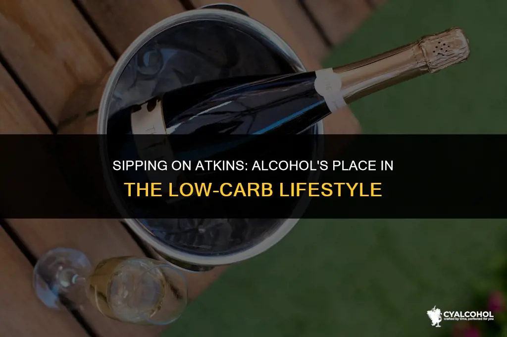 does atkins diet allow alcohol