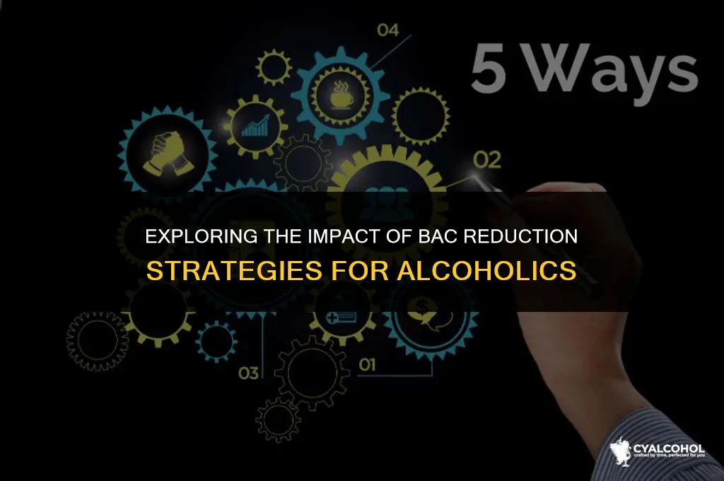does bac reduce for alcoholics
