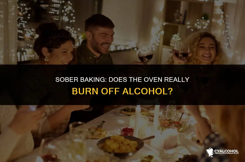 does baking cook out alcohol