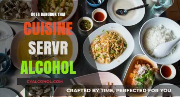 Does Bangkok Thai Cuisine Serve Alcohol? Exploring Menu Options