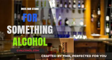 Does 'Bar' Stand for Something Alcohol-Related? Uncovering the Truth