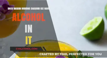 Baskin-Robbins Daiquiri Ice: Alcohol-Free Fun