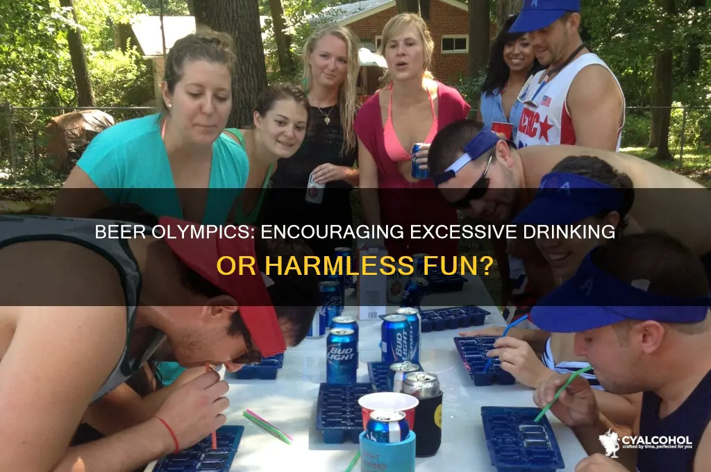 does beerolympics promote excessive alcohol consumption