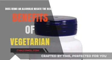 Alcoholism and Vegetarianism: Health Benefits Cancelled?