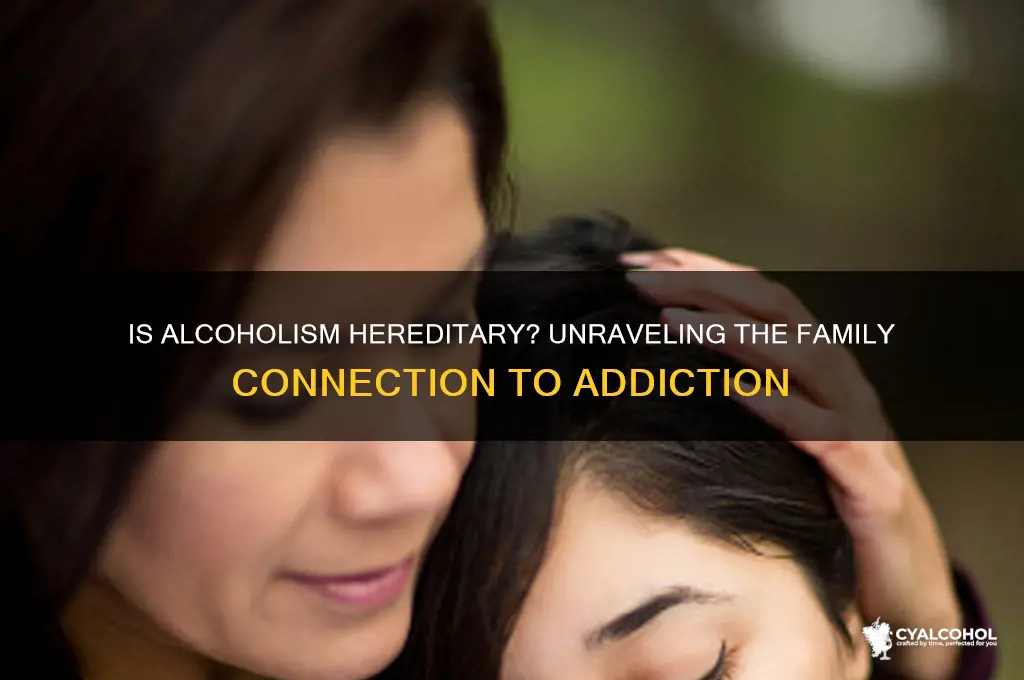 does being an alcoholic run in the family