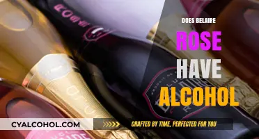Uncorking the Truth: Belaire Rosé's Alcohol Content Revealed