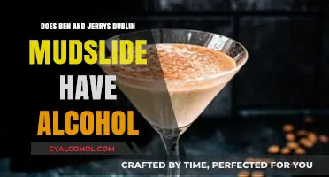 Dublin Mudslide: Alcohol Content in Ben & Jerry's Ice Cream