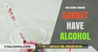 Berry Sangria Sorbet: Alcohol Content Explained and Serving Tips