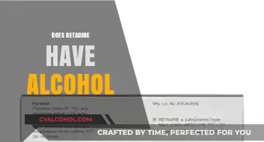 Does Betadine Contain Alcohol? Uncovering the Truth About Its Ingredients