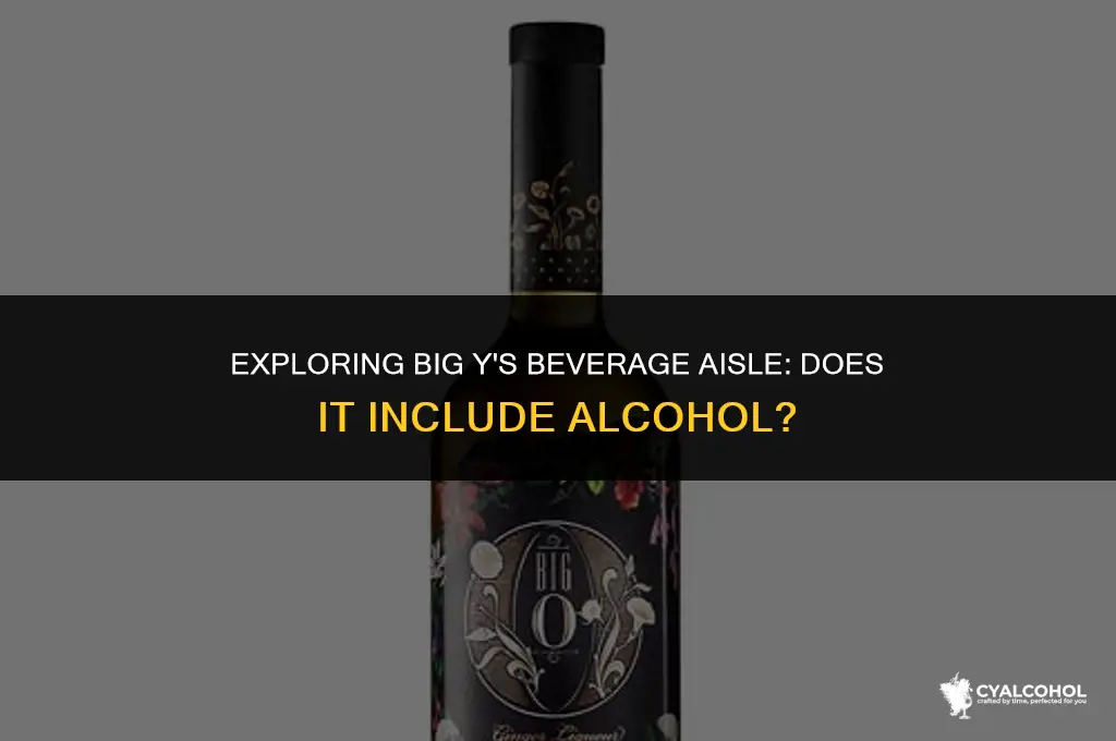 does big y have alcohol
