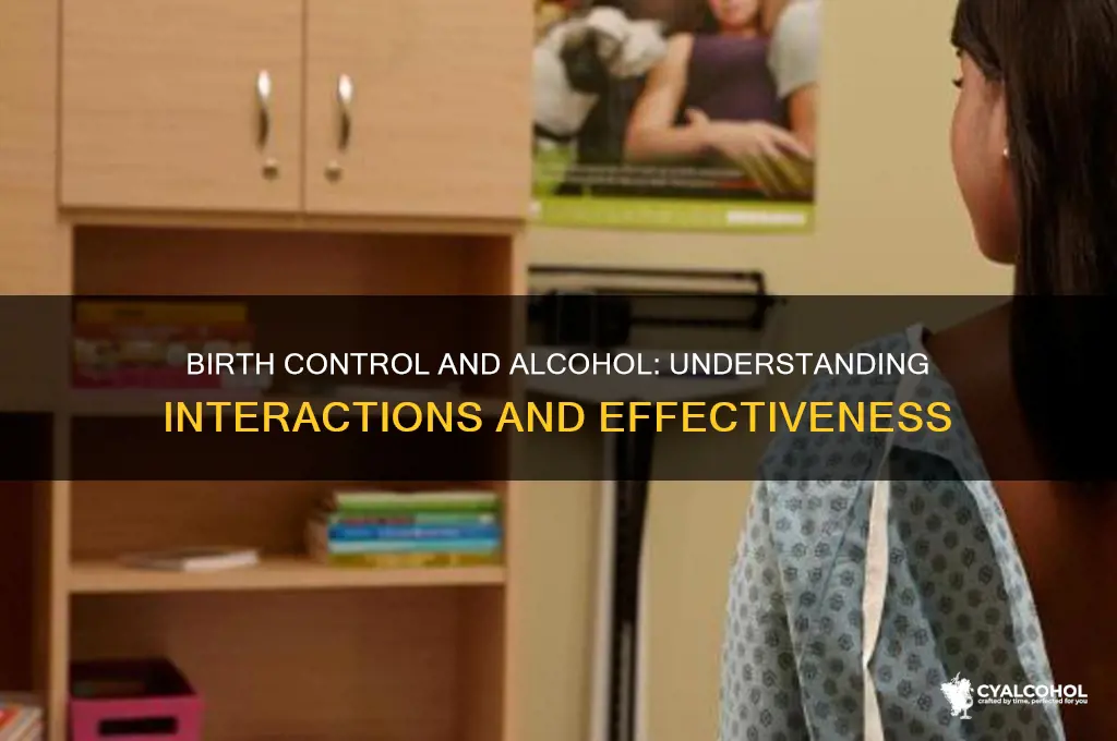 does birth control work with alcohol