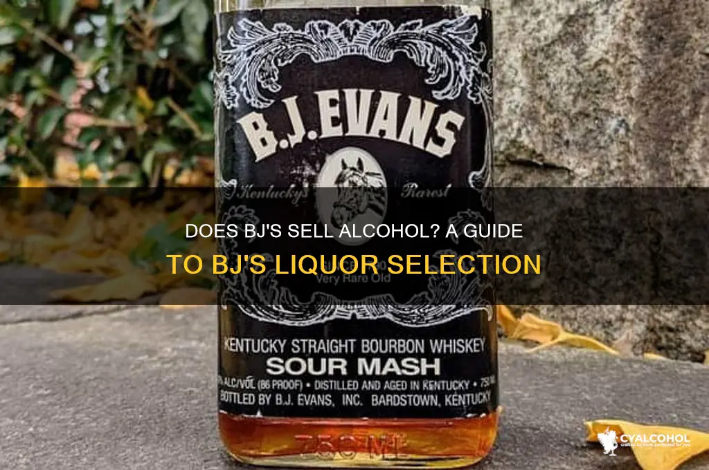 does bjs carry alcohol