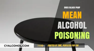 Black Stool and Alcohol: Signs of Poisoning or Something Else?