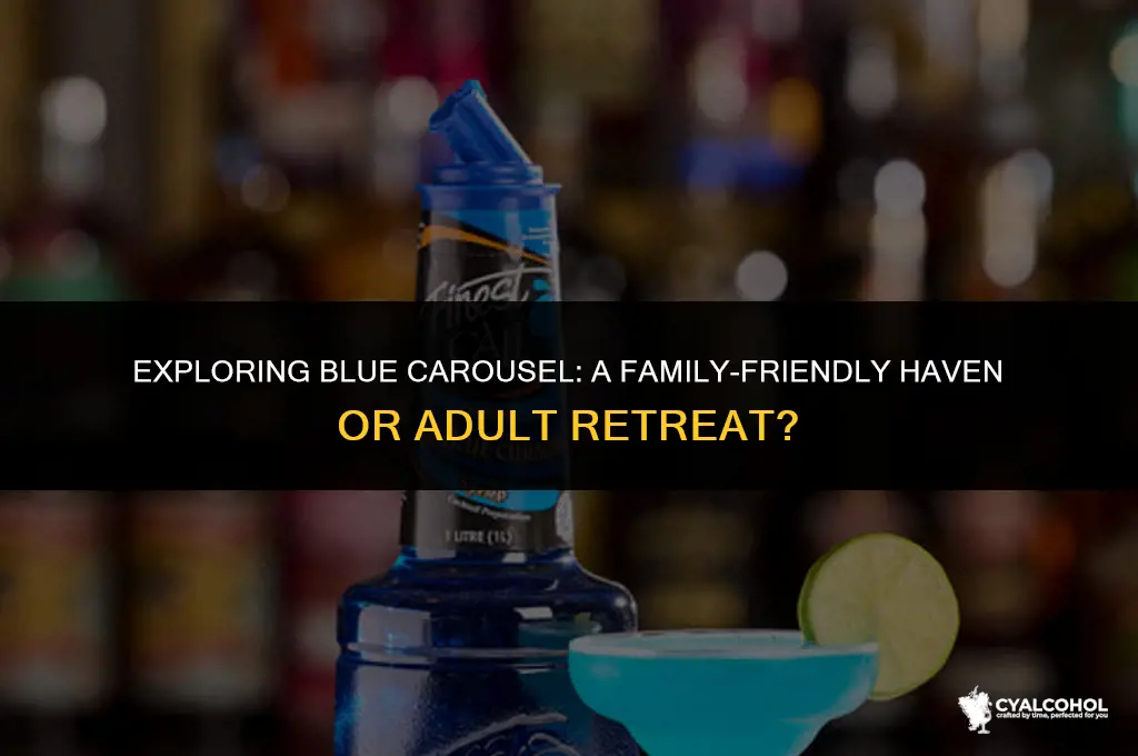 does blue carousel have alcohol