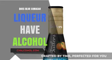 Does Blue Curaçao Liqueur Contain Alcohol? A Detailed Explanation