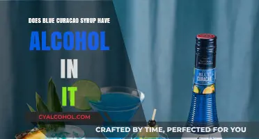 Does Blue Curacao Syrup Contain Alcohol? Unveiling the Truth