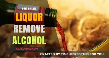 Sobering Truths: The Science Behind Boiling Liquor and Alcohol Removal