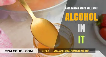 Does Bourbon Sauce Retain Alcohol Content After Cooking?