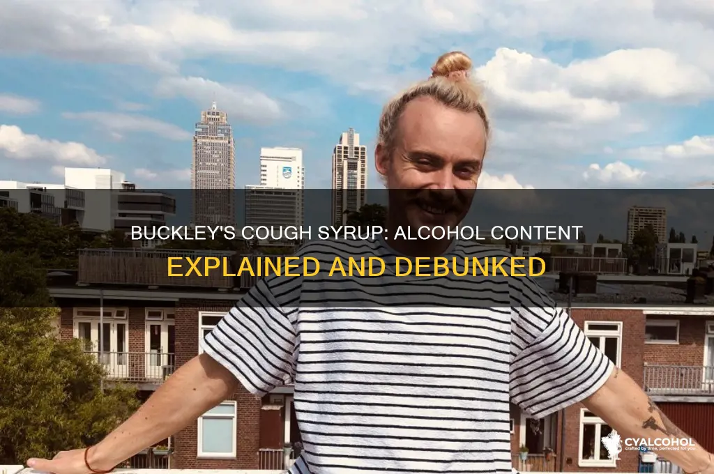 does buckleys have alcohol