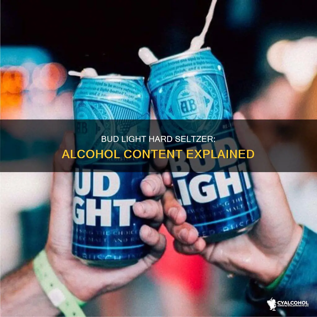 does bud light seltzer have any alcohol in it