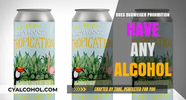 Does Budweiser Prohibition Contain Alcohol? Unveiling the Truth Behind the Brew