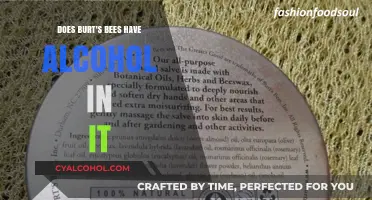 Does Burt's Bees Contain Alcohol? Ingredients Breakdown and Insights