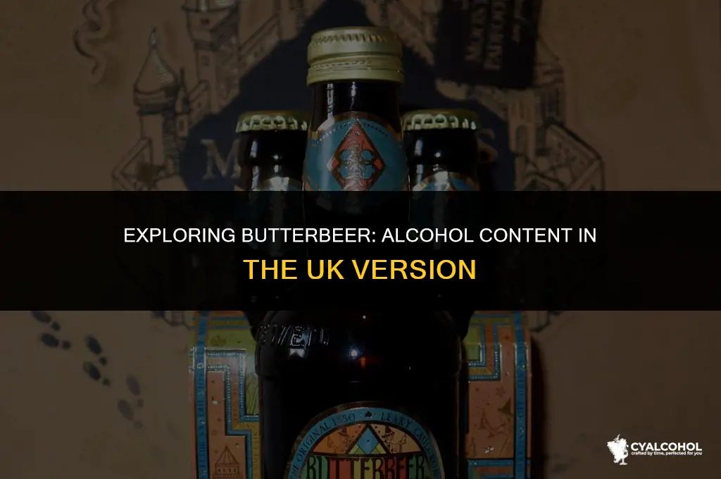 does butterbeer have alcohol uk