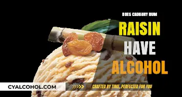 Cadbury Rum Raisin: Alcohol Content Explained in Detail