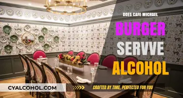 Does Cafe Michael Burger Serve Alcohol? A Quick Guide