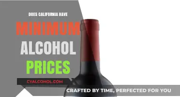 California Alcohol Pricing: Are Minimum Prices Set by Law?