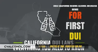 California's First DUI: Alcohol Interlock Device Requirement