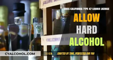 Hard Alcohol: California Type 47 Liquor License Explained