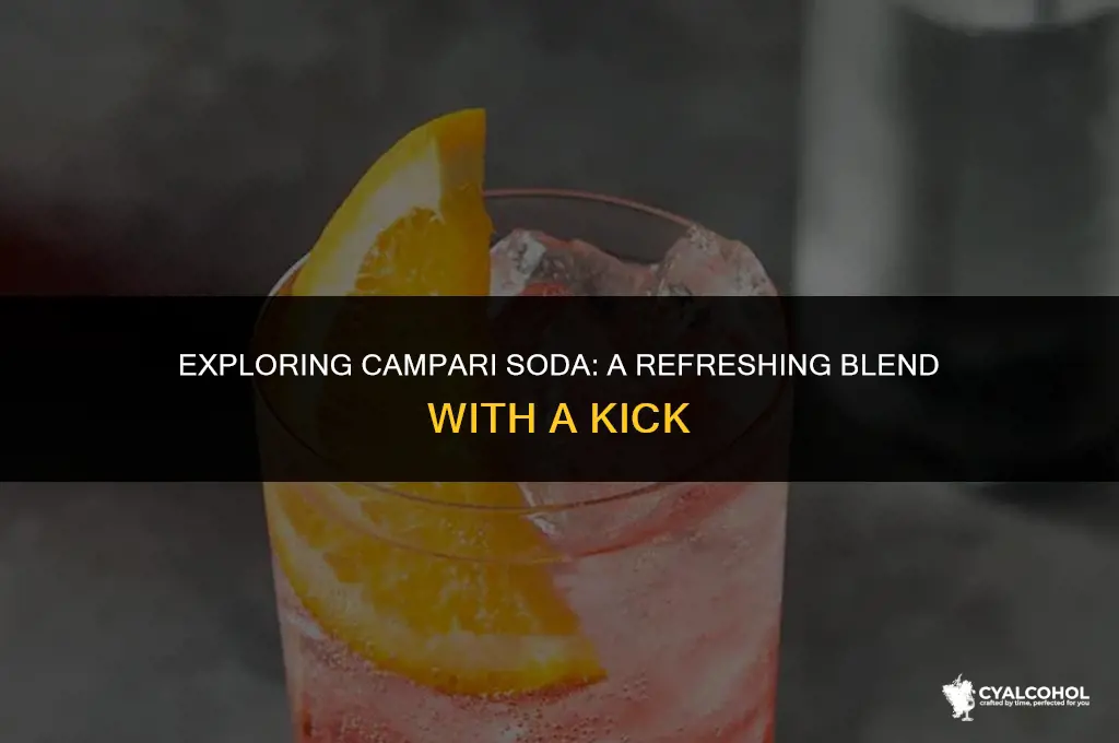 does campari soda have alcohol