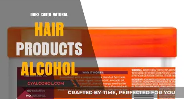 Does Cantu Natural Hair Products Contain Alcohol? Find Out Here