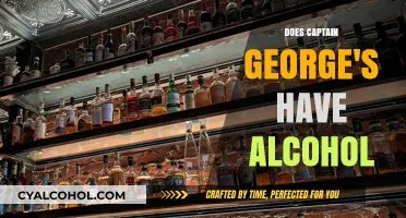 Does Captain George's Serve Alcohol? Exploring the Menu and Options