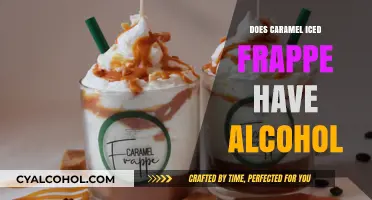 Does Caramel Iced Frappe Contain Alcohol? Uncovering the Truth