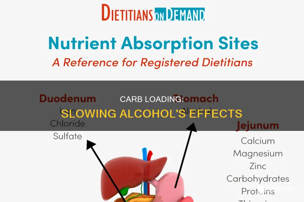 does carbinatin slow the rate in an alcohol consumption