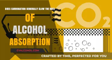 Carbonation's Effect on Alcohol Absorption: Slower or Faster?